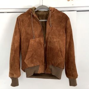 Vintage Teddy Suede Jacket